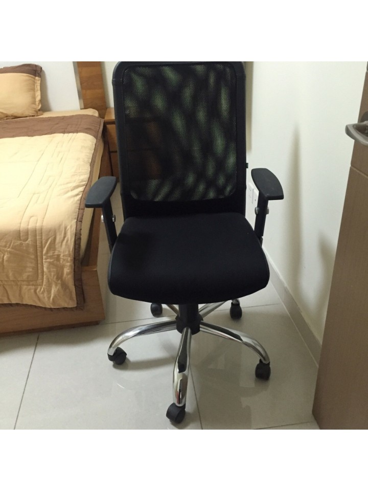 THANH LÝ GHẾ XOAY LƯNG LƯỚI CHÂN INOX